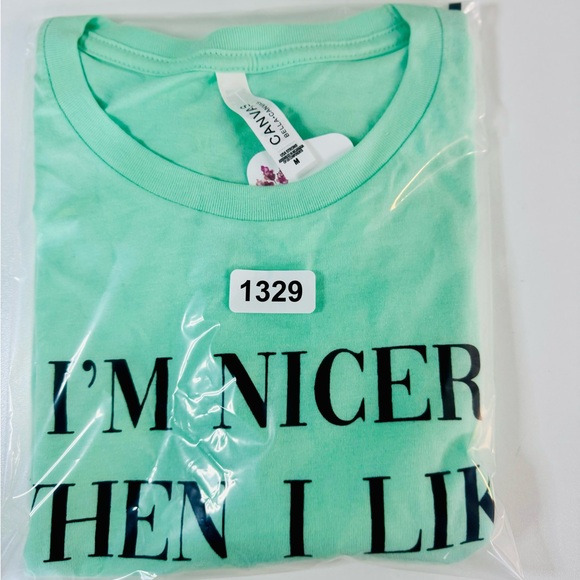 Bella Canvas Cropped T Shirt Graphic Fashion Tee SZ Medium & Large NEW! - Picture 11 of 14